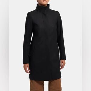 Theory Layti Coat in Wool Cashmere